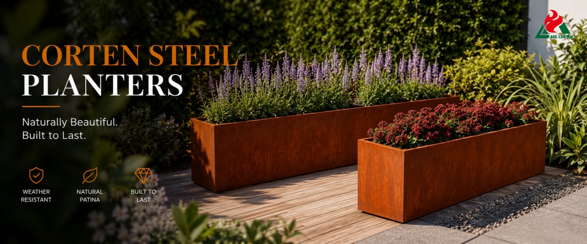 metal planter box supplier